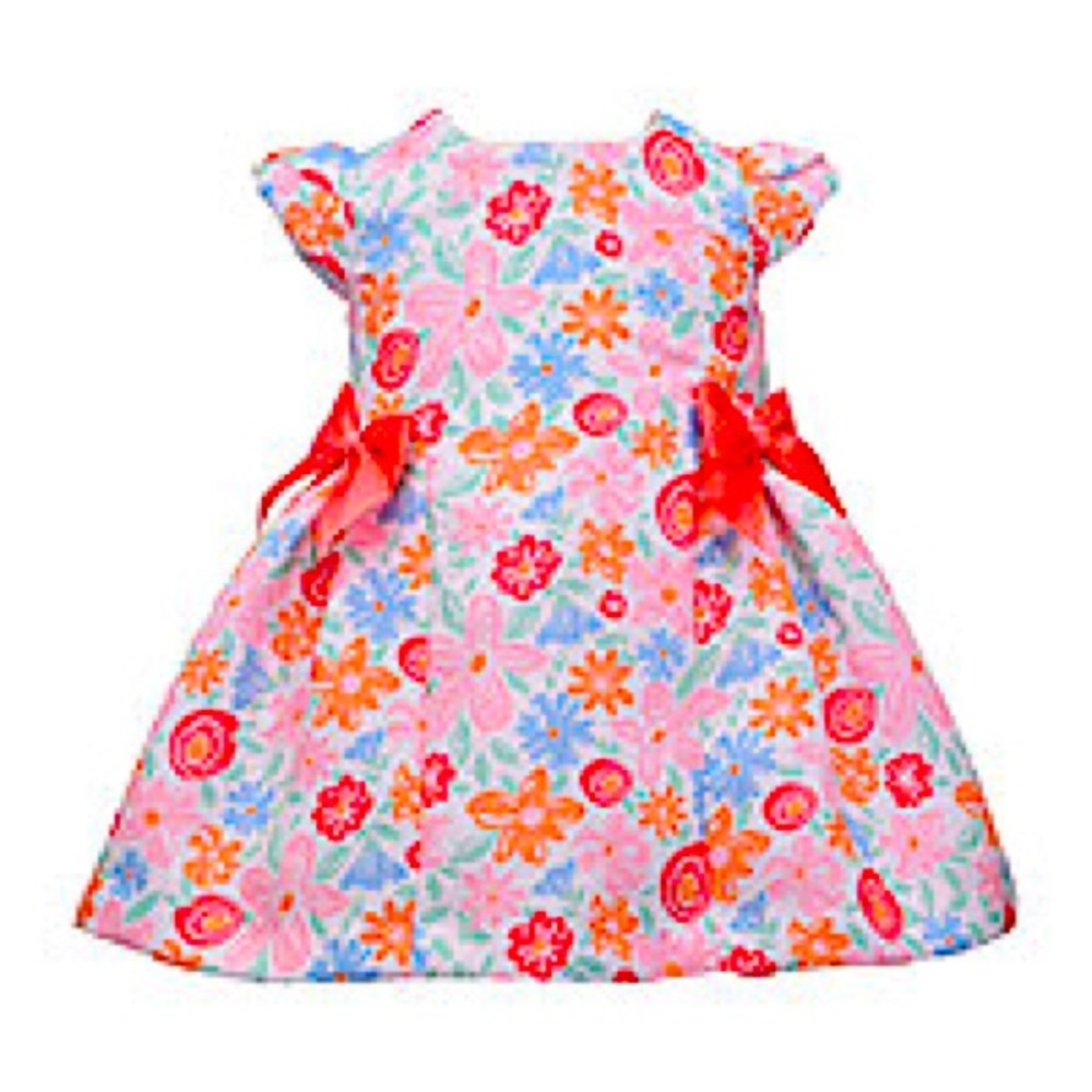 Bonnie Jean 18 Mos Short Sleeve Fit & Flare Dress